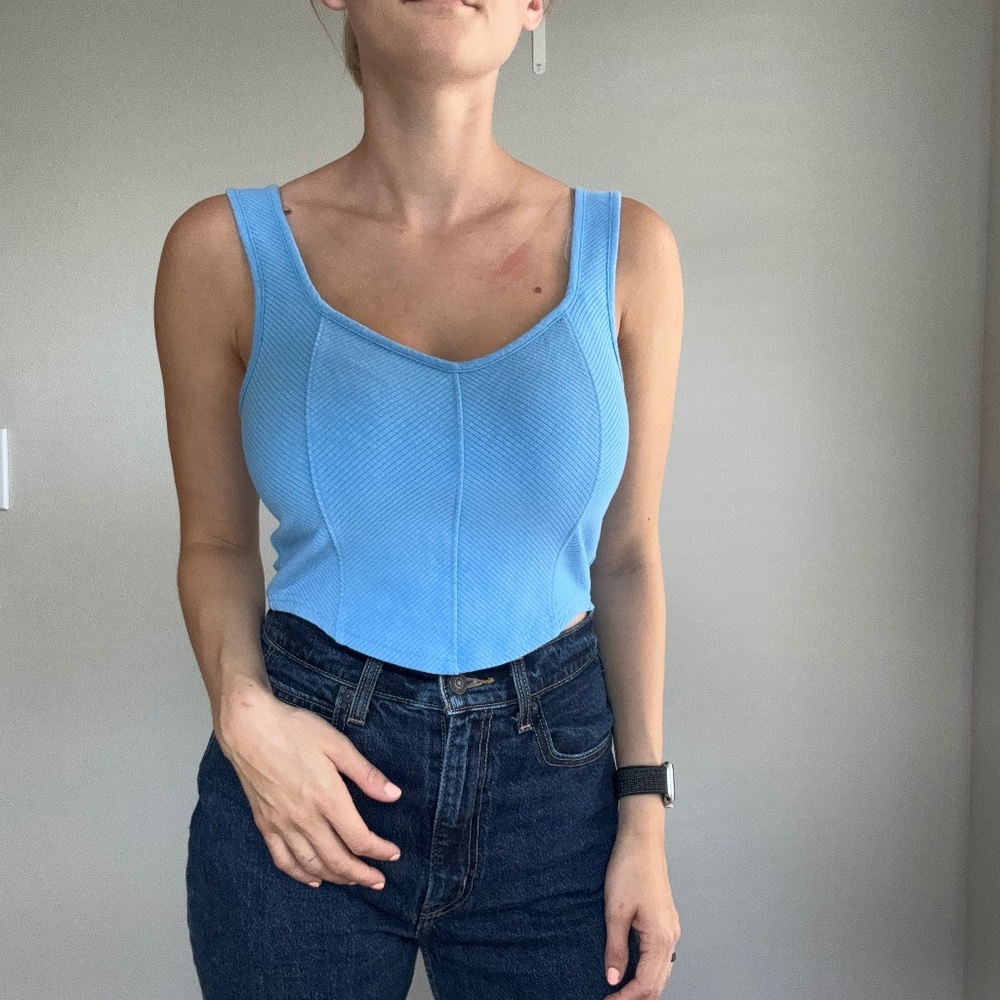 Aerie ribbed tank